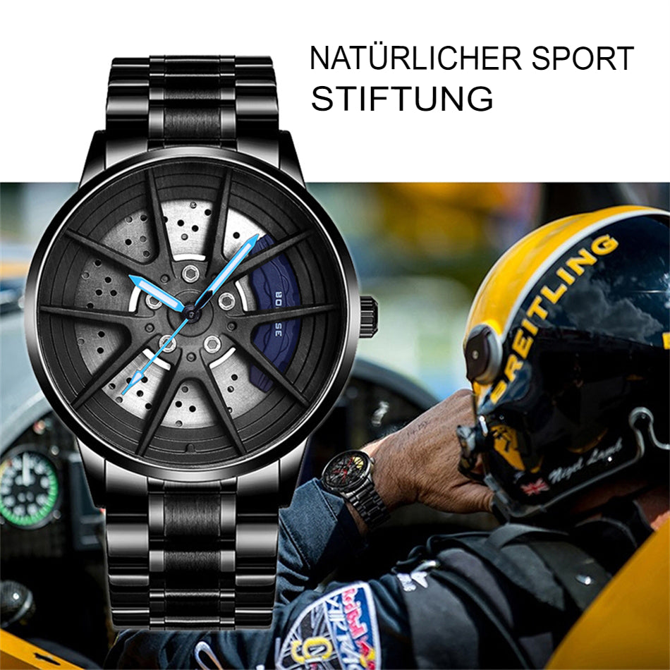 Race  Autosport Felgen Armbanduhr
